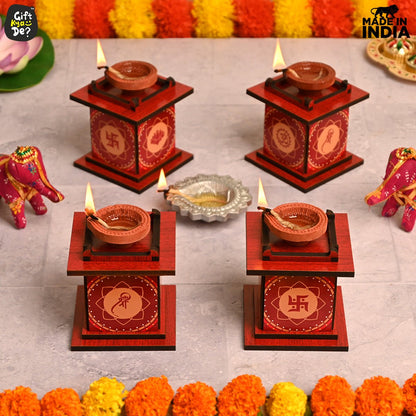 Tulsi Chaura Diya Stand | Diwali Decoration