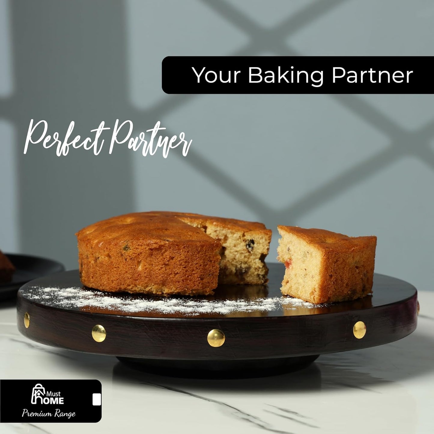 MustHome Cake Stand |  Pizza Stand |10 inch