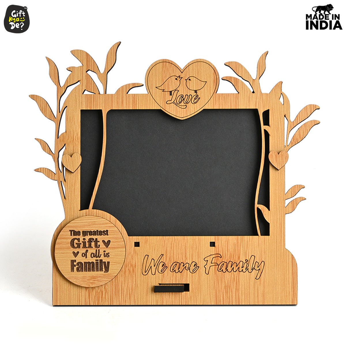 We Are Family Photo Frame | Table Top Photo Frame | Home Decor (4x6)