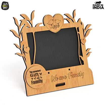 We Are Family Photo Frame | Table Top Photo Frame | Home Decor (4x6)