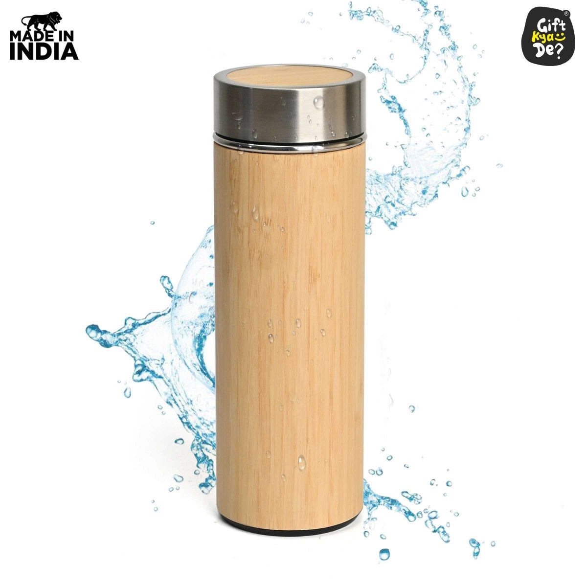 Buy Eco-Friendly Bamboo Water Bottle – Sustainable Hydration Solution & Customized