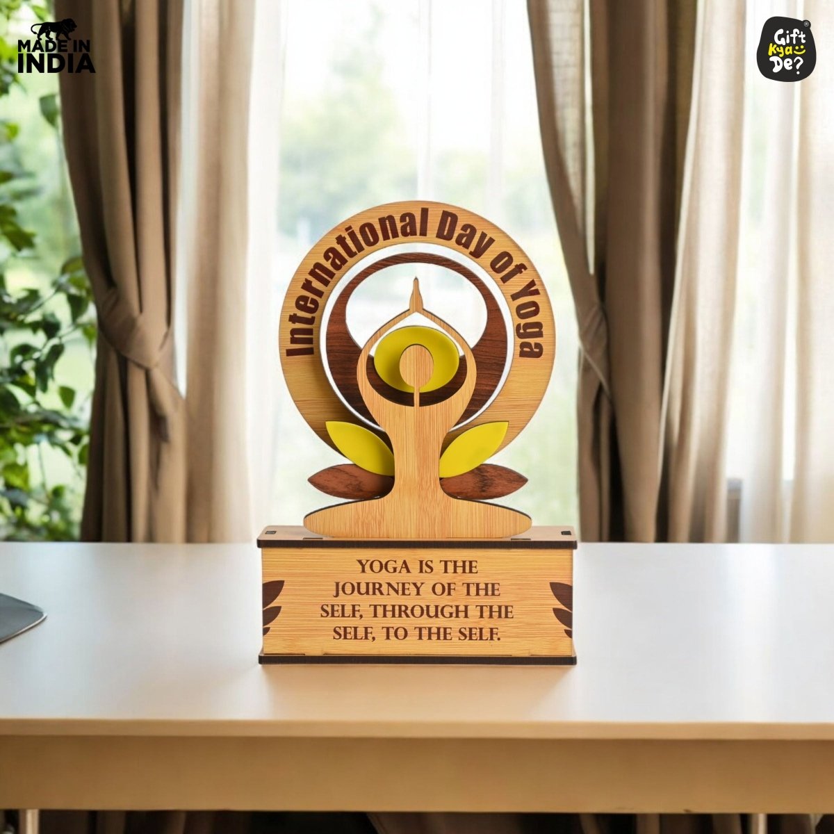 Customize Yoga Themed Awards | Memento for Yogis and Yoginis | Mindful Recognition