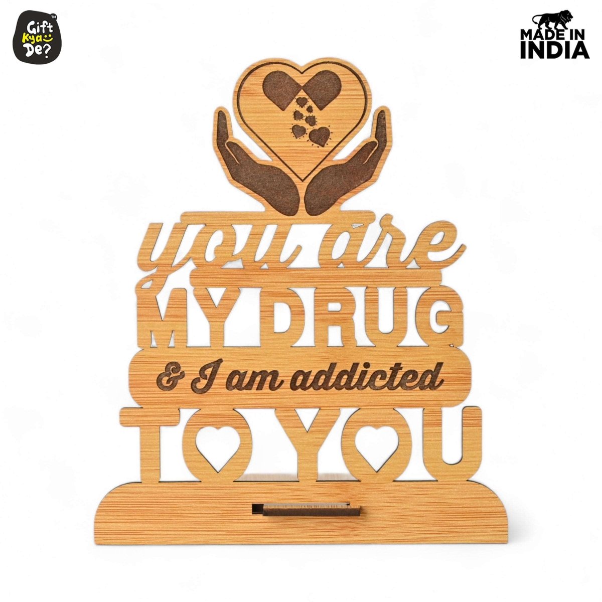 Couple Table Top With Love Quotes | Valentine Gift | Anniversary Gift | Love Message For Couple